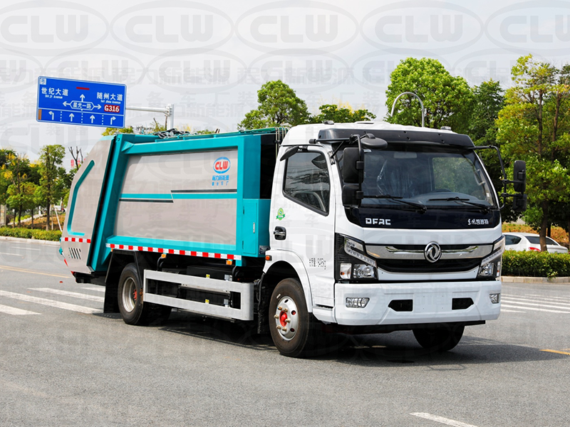 8方纯电动压缩车